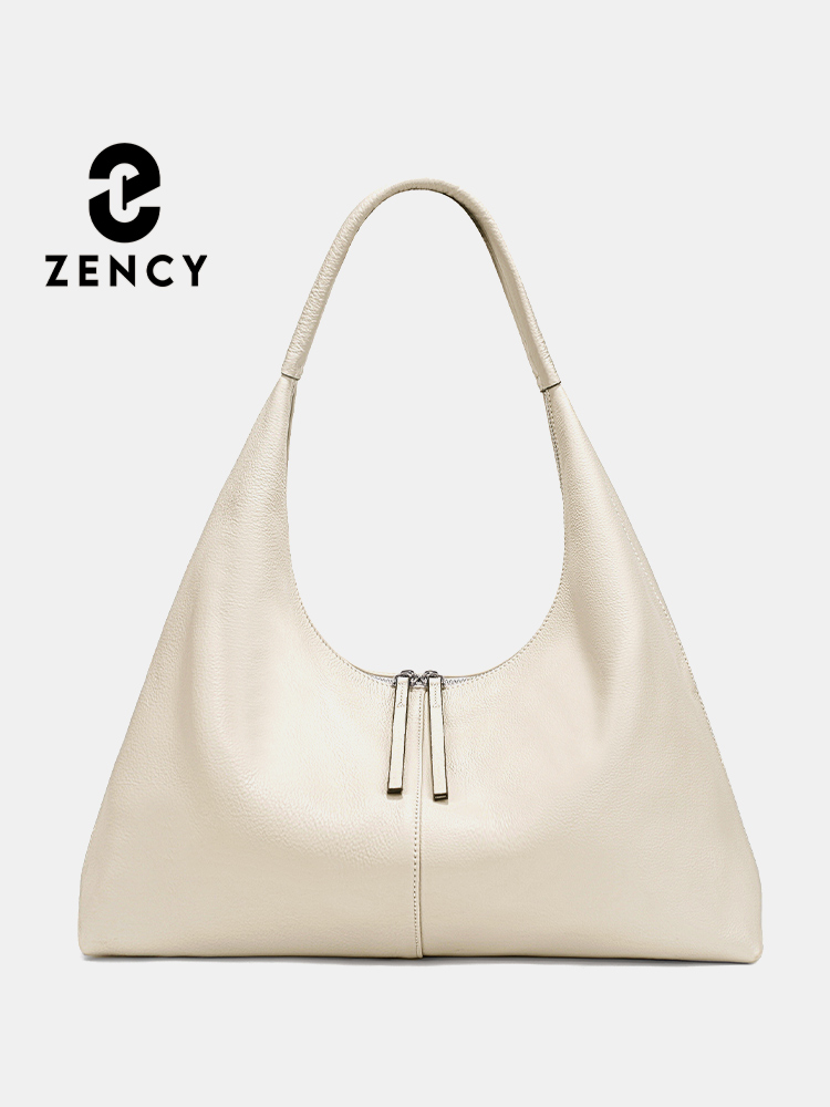 Women'S Tote Bags Designer - Zency Women's Genuine Leather Hobo Bag