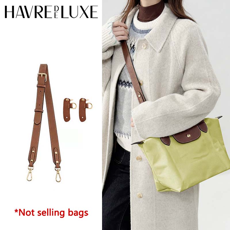 Women'S Bags Longchamp - Leather Bag Shoulder Strap for Longchamp