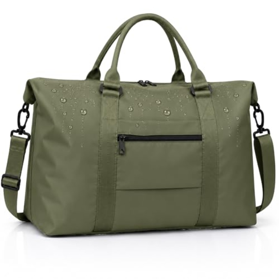 Women Bags Leather - Travel Duffle Bag, Weekender Travel Bag