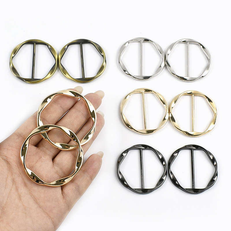 Circle Round Bag - 5/10/20Pcs 35/40mm Metal Round Circle Clip
