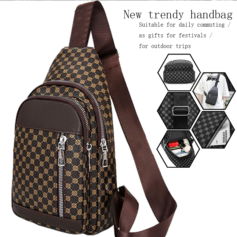 Women'S Tote Bags Designer - Neutral Style Functional Chest Bag for