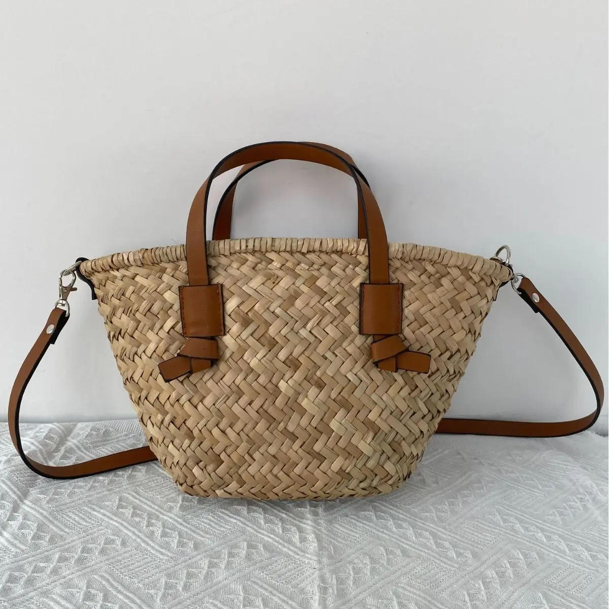 Bohemian Straw Basket Bag Hand - Basket Bag Wicker review and price