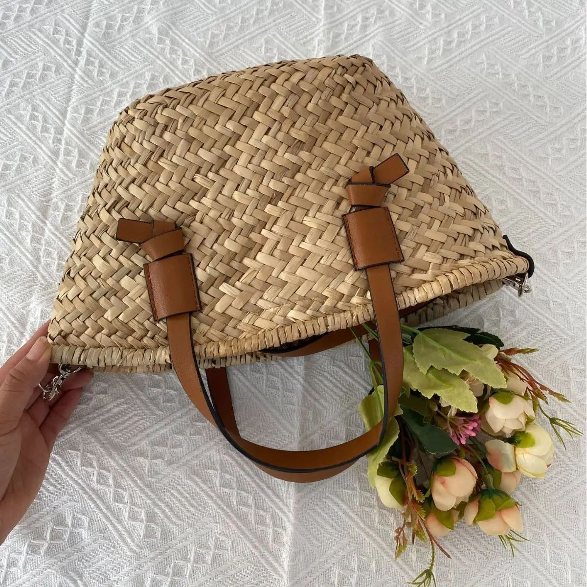 Bohemian Straw Basket Bag Hand - Basket Bag Wicker review and price