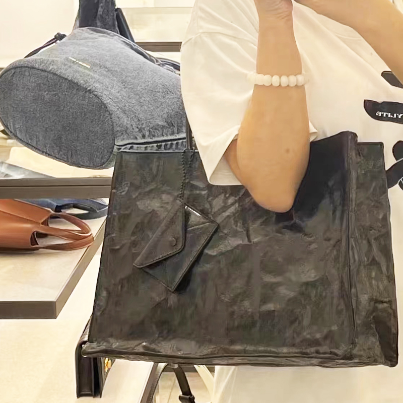 Korean Casual Kraft Paper Tote - Women'S Tote Bags Designer review and price