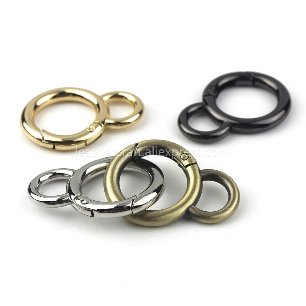Metal Double Circle Snap Hook  - Circle Round Bag review and price