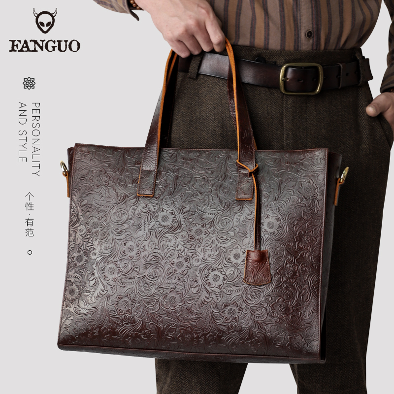 Luxury Soft Cowhide Handbag Br - Doctor Bag Leather review and price