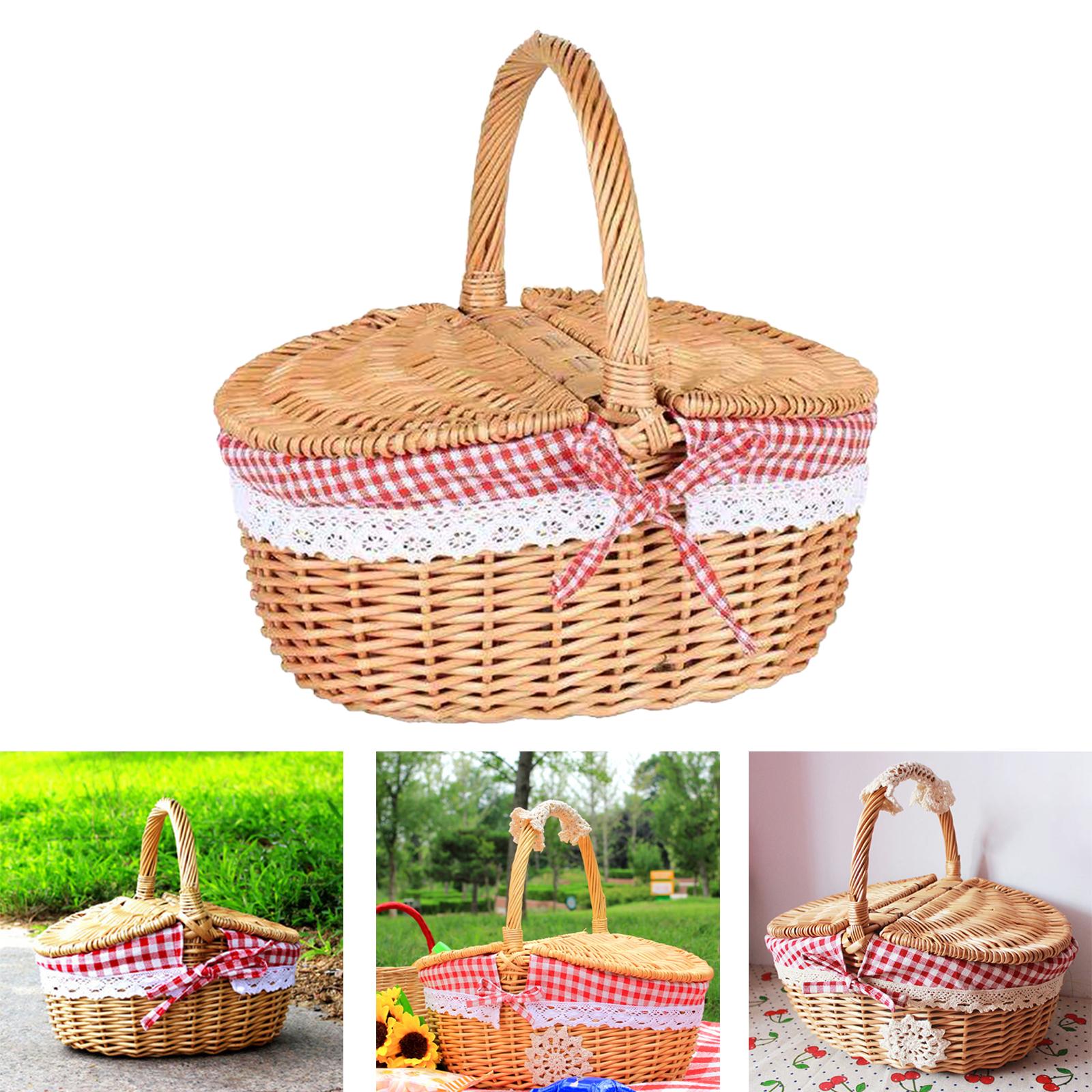 Handwoven Wicker Picnic Basket - Basket Bag Wicker review and price