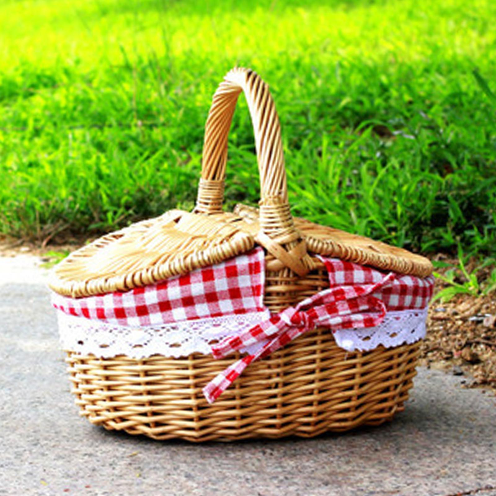 Handwoven Wicker Picnic Basket - Basket Bag Wicker review and price