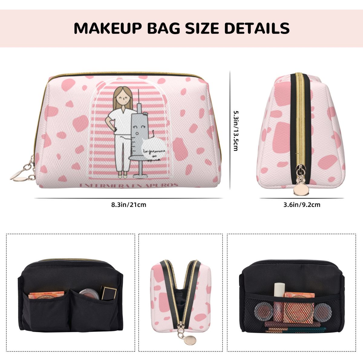 Doctor Nurse Large Makeup Bag  - Doctor Bag Leather review and price