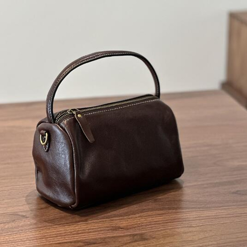 Retro Classic Cow Leather Shou - Doctor Bag Leather review and price