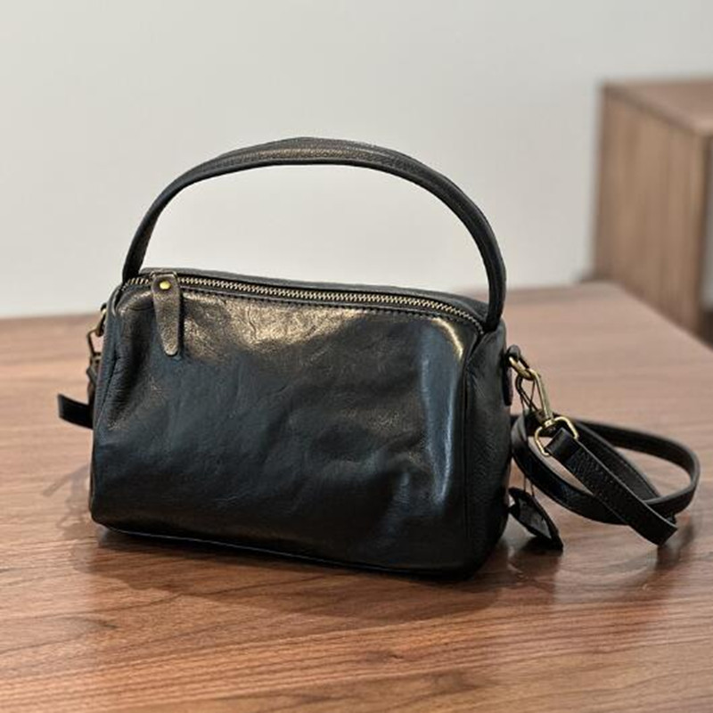 Retro Classic Cow Leather Shou - Doctor Bag Leather review and price