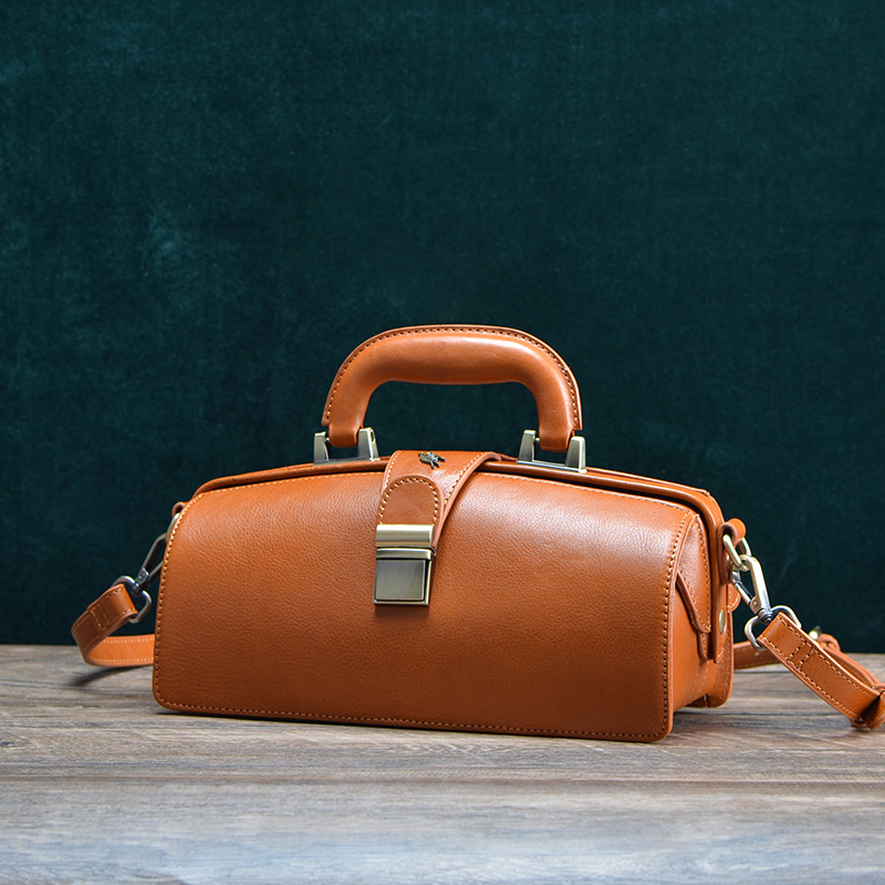 Leather women bag handmade doc - Doctor Bag Leather review and price