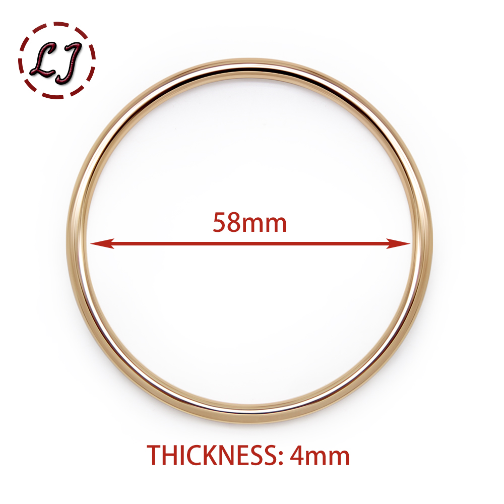 New 10PCS 58mm Bronze Gold Sil - Circle Round Bag review and price
