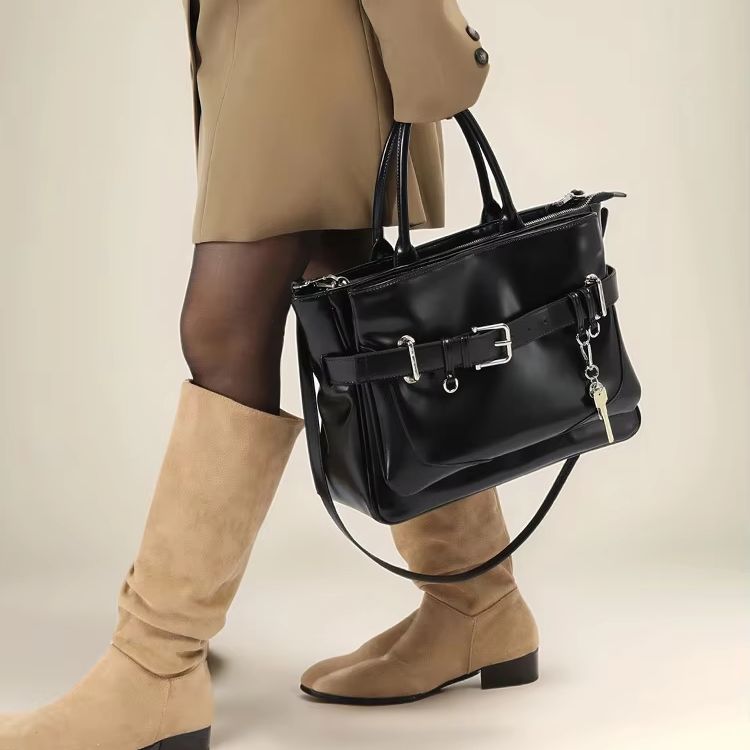 Casual Large-Capacity Shoulder - Women Bags Leather review and price