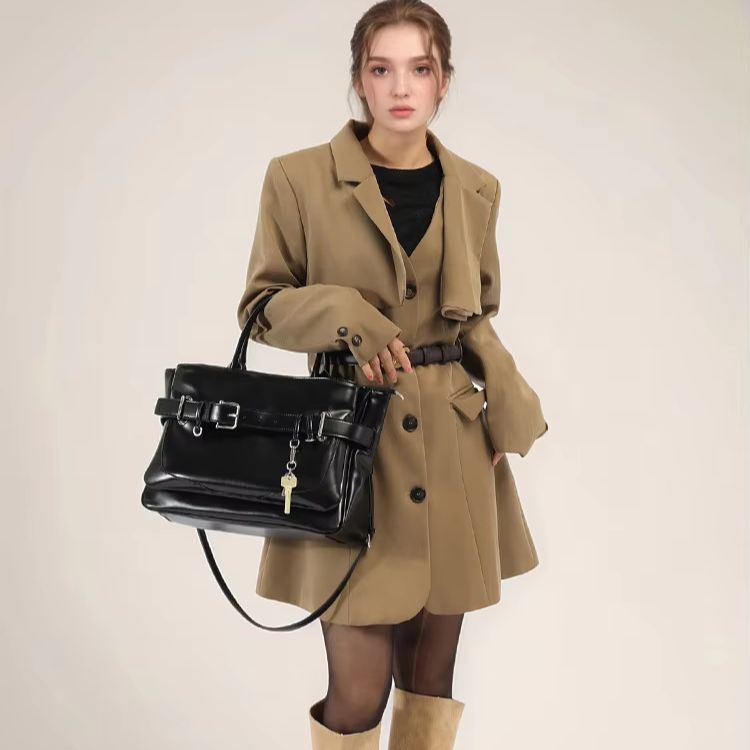 Casual Large-Capacity Shoulder - Women Bags Leather review and price