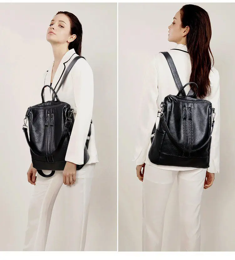 Women Soft Leather Backpack Sc - Women Bags Office review and price