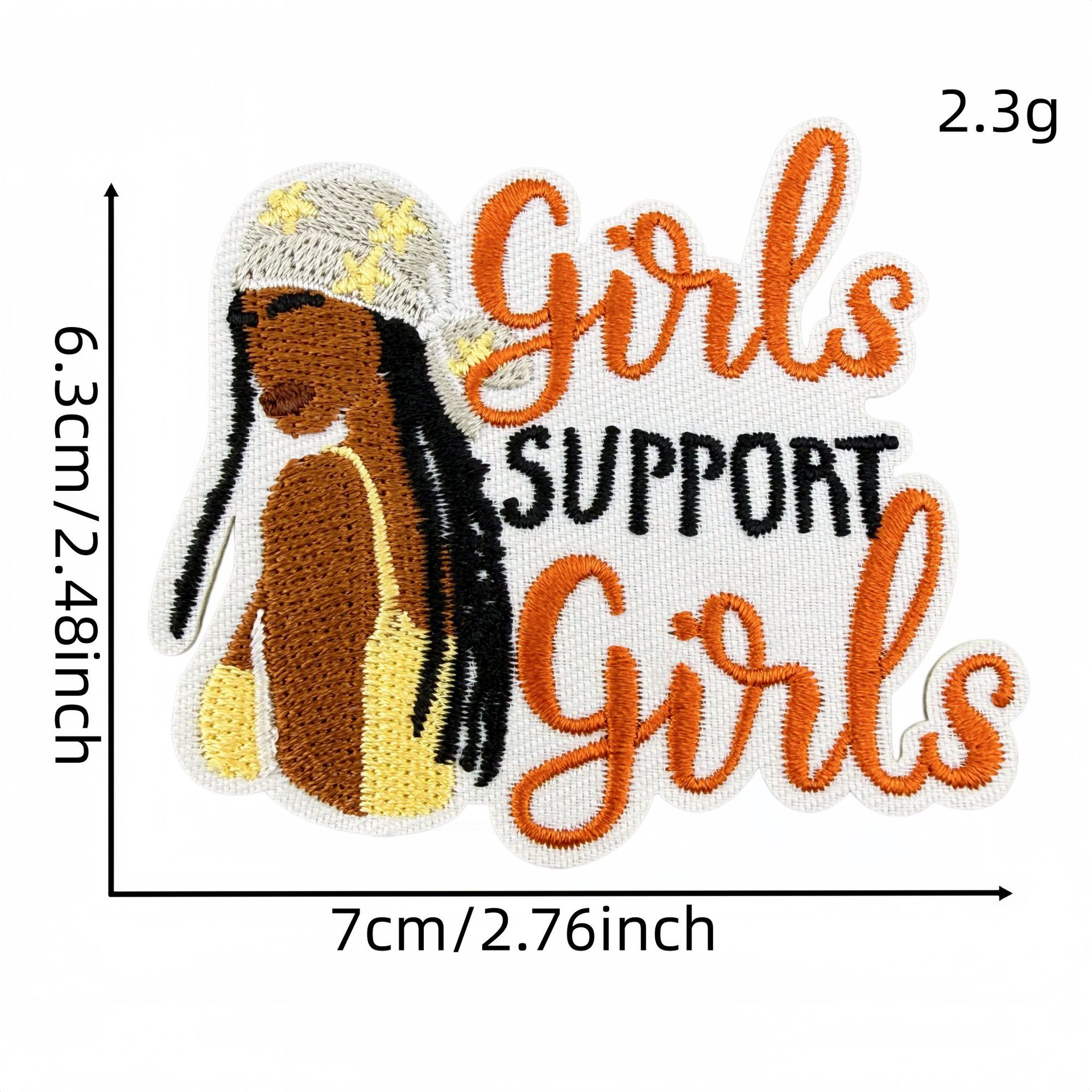 Black Girl Iron On Patches Emb - Women Bags Pictures review and price