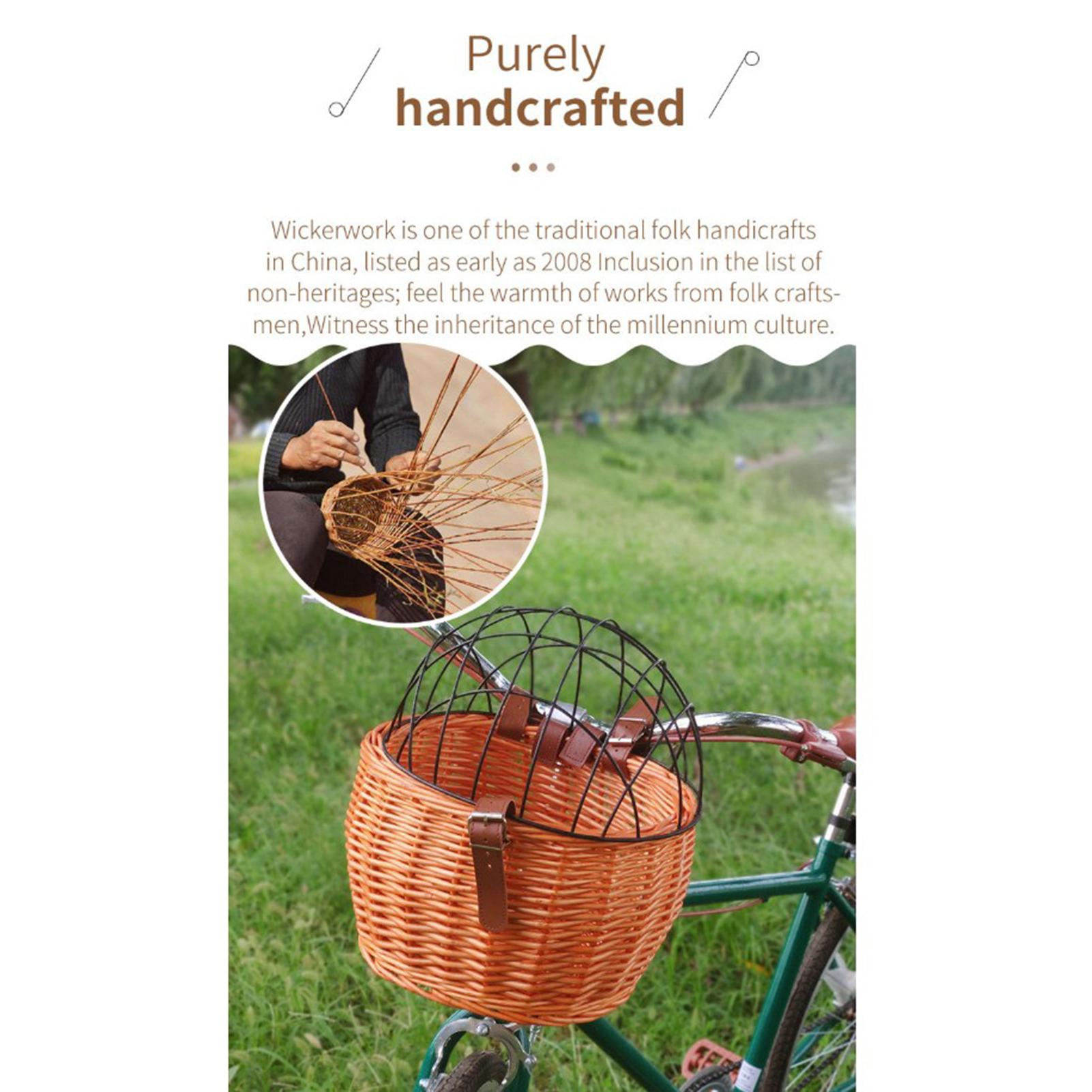 Pet Carrier Front Basket Wicke - Basket Bag Wicker review and price