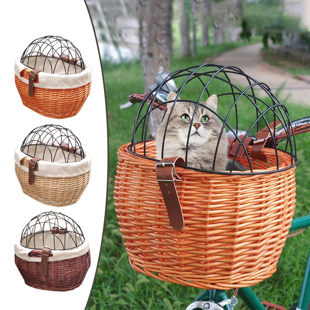 Pet Carrier Front Basket Wicke - Basket Bag Wicker review and price