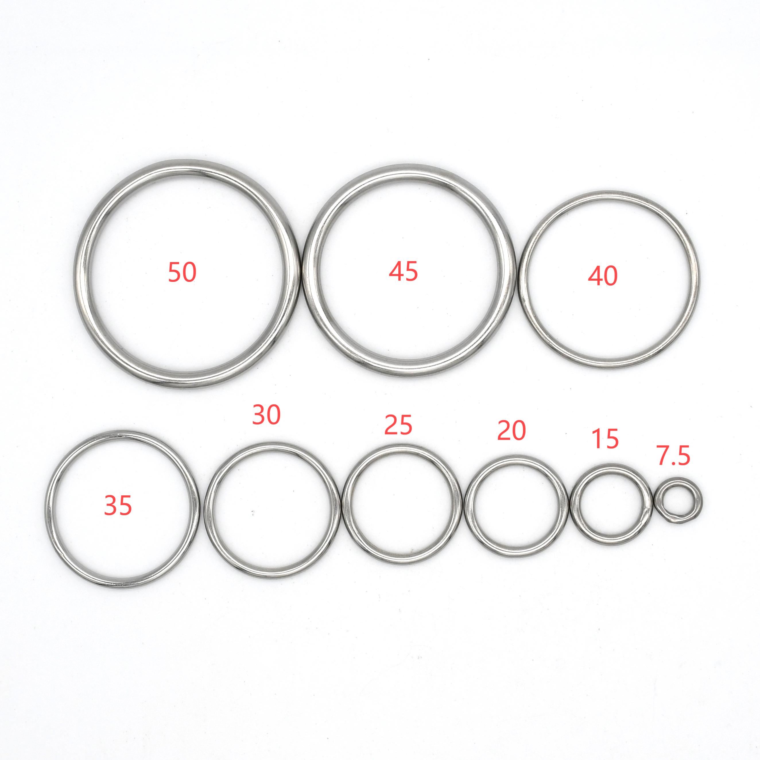 5Pieces Stainless Steel O-Ring - Circle Round Bag review and price