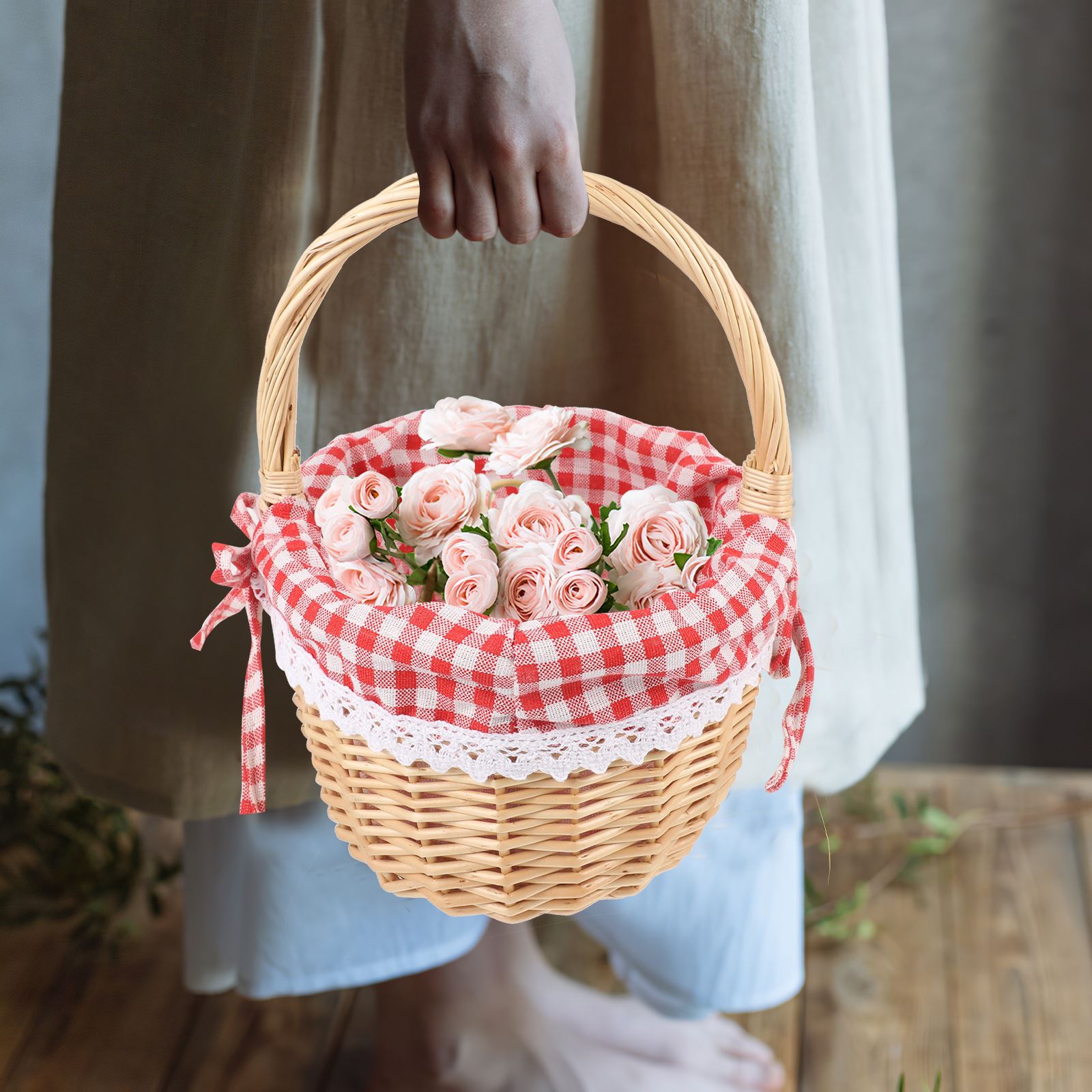 Zerodeko Little Red Riding Hoo - Basket Bag Wicker review and price