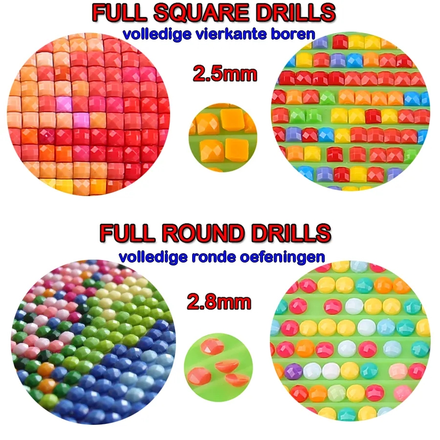 5D DIY Diamond Painting Gold B - Circle Round Bag review and price