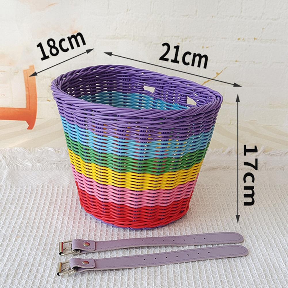 Bicycle Basket Rattan Woven Bi - Basket Bag Wicker review and price