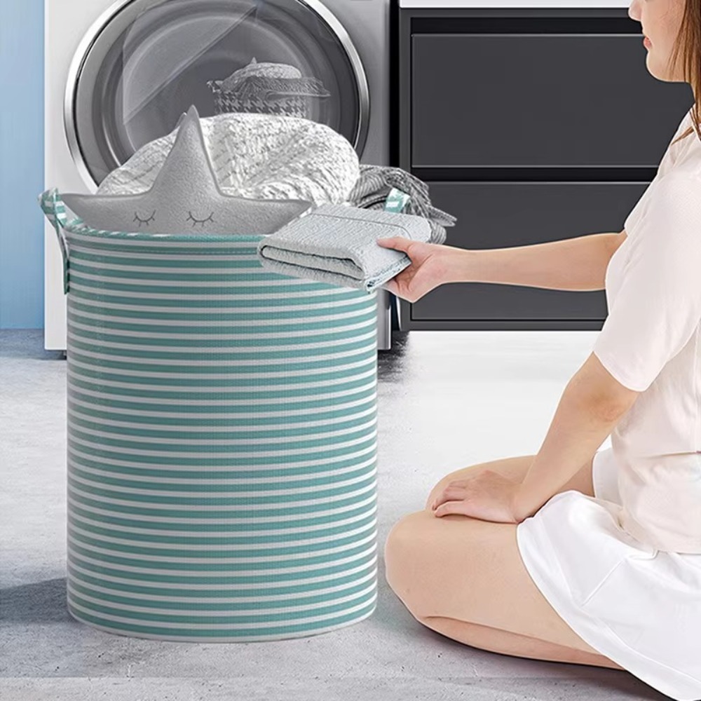 High Quality Foldable Laundry  - Basket Bag Wicker review and price