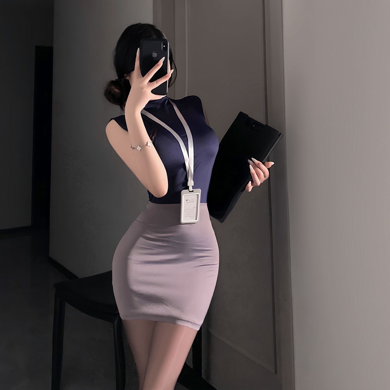 Sweet Skirts Set OL Sexy Pure  - Women Bags Office review and price