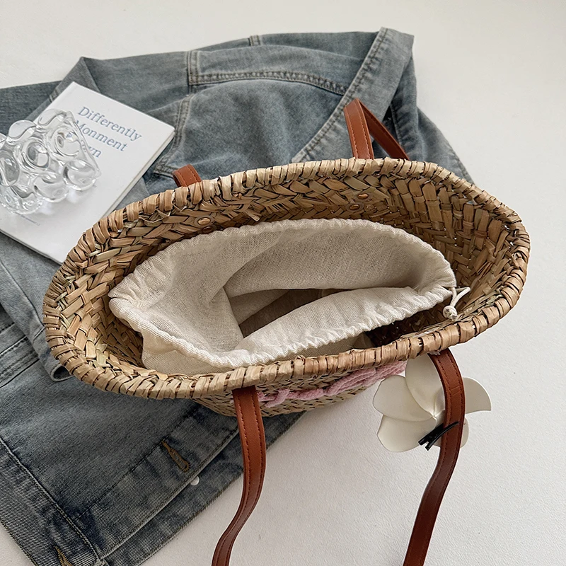 Casual Wicker Woven Basket Bag - Basket Bag Wicker review and price
